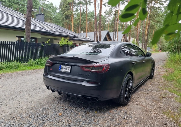 Maserati Quattroporte cena 170000 przebieg: 105264, rok produkcji 2015 z Warszawa małe 497